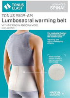 Deluxe Medical Grade Angora & Merino Wool Warming Belt, Rheumatic Back Pain Thermal Brace, RADICULITIS Warmer, Lumbar Kidney Support (XXX-Large)