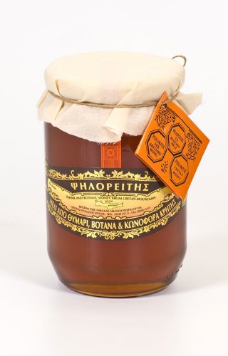 Greek Thyme and Herbs Honey 'Psiloritis' From Cretan Mountains 450gr