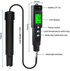 Dissolved Oxygen Meter with ATC,0-40.00 mg/L Measurement Range,Dissolved Oxygen Test Kit for Pond Aquarium Aquaculture and Water Fish Tank,DO Meter with Electrode Filling Fluid.