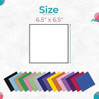 Trimming Shop Disposable Terrific Teal Paper Napkins 2 Ply, 6.5" x 6.5" Solid Luncheon Napkins 20pcs, Disposable Serviettes, Tableware for Indoor, Outdoor Dining, Birthday, Wedding, BBQ, Garden Party