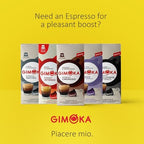 GIMOKA 100 Espresso Coffee pods Variety Pack compatible with Nespresso® Original Machines, Italian Espresso pods.