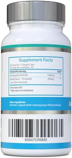 Ashwagandha & Shilajit - Ashwagandha KSM-66 1000mg & Purified Shilajit Extract 200mg (50% Fulvic Acid) - No Artificial fillers, Binders or Flow Agents - Suitable for Vegans