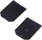 2 Pack Safety Razor Cover Head Blades Protective Case PU Leather Sleeve Storage Sheath Travel Carrying Protector for King C. Gillette Merkur VIKINGS Double Edge Safety Razors with Long Handle