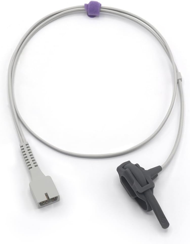 Compatible with Nellcor Reusable Electronic Sensor for Neonate Silicone Wrap 3.2 ft 7 Pins Connector