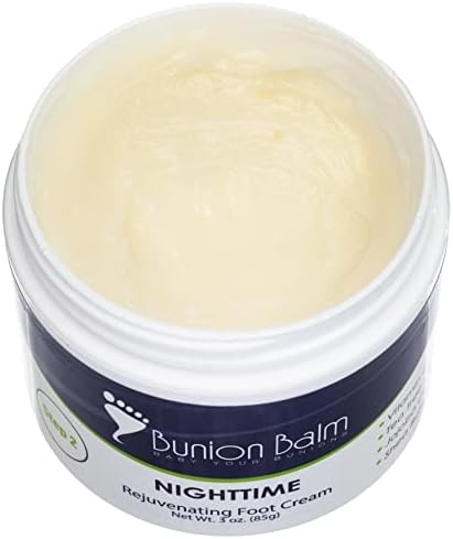 Soothing Bunion Balm Cream, Bunions Lotion for Dry Cracked, Callused Feet. Hallux Valgus Care & Soothing Rub. Juanetes Moisturizer for Massaging (Step 2 of 2-Step)