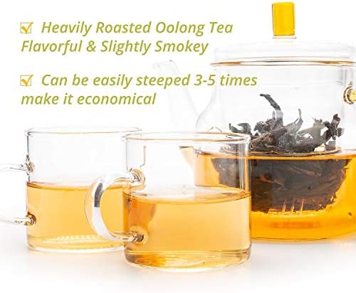 Oriarm Wuyi Rock Oolong Tea Dahongpao 450g (Pack of 2) - Fujian Da Hung Pao Wulong Loose Leaf Tea