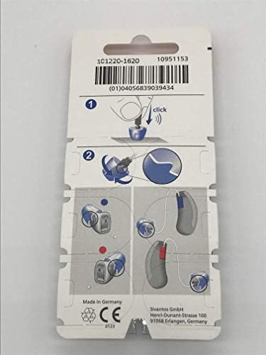 FCS Pack of 6 Click Sleeve for Siemens Signia Run Click-CIC/ITC (Closed-Extra Small).