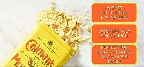 Original Colmans English Dry Mustard Powder Imported From The UK England