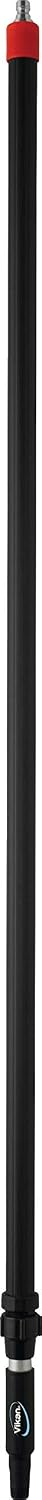 Vikan 297352Q 63"- 109" Waterfed Telescopic Handle w/Quick Disconnect Fitting, Transport Line