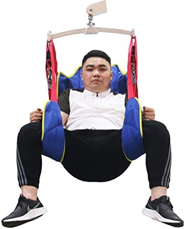 Patient Lifting Slings Lift Sling,Commode Patient Lift Slings Transfer Sling, Full Body Patient Lift Sling with Commode Opening, Edical Lift, 507lb, L(Below 300kg)