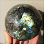Health & Household Natural Labradorite Crystal Sphere Ball Healing