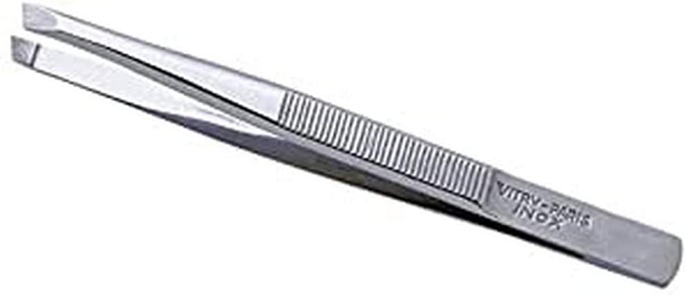 Vitry Stainless Steel Bias Bit Tweezers
