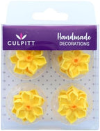 Daffodil Cake Toppers - 12 Pack