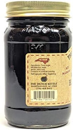 The Dutch Kettle Amish Homemade Style Blackberry Jam Seeded 2 - 19 oz Reusable Jars All Natural Non-GMO No Preservatives
