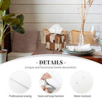 Western Cow Brown Cowhide Print Tissue Box Cover Square Pu Leather Tissue Holder Facial Tissue Case Facial Paper Organizer Dispenser for Home Bedroom Dresser Night Stand Office Desk Car