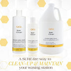 GIGI Sure Clean Wax Remover – All-Purpose Surface Cleaner for Wax Residue Removal, 8 fl oz