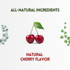 HERBION Naturals Cough Drops with Natural Cherry Flavor, Dietary Supplement, Soothes Cough, for Adults and Children Over 6 Years, 25 Drops, No Artificial Flavor, Pack of 1