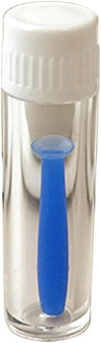 Blue Soft Silicone Contact Lens Insertion Tool, Contact Lens Care Accessories, Contact Lenses Suction Holder, Easy Plunger Remover Soft and Hard Lenses Multifunction Portable Tool, Hard Lenses Tool