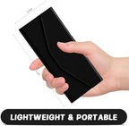 Sunglasses Case, Foldable Glasses Case, Magnetic PU Leather Hard Shell Folding Eyeglass Holder Box, Collapsible Unisex