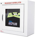 Zoll AED Plus, Wall Cabinet, 9"W, White