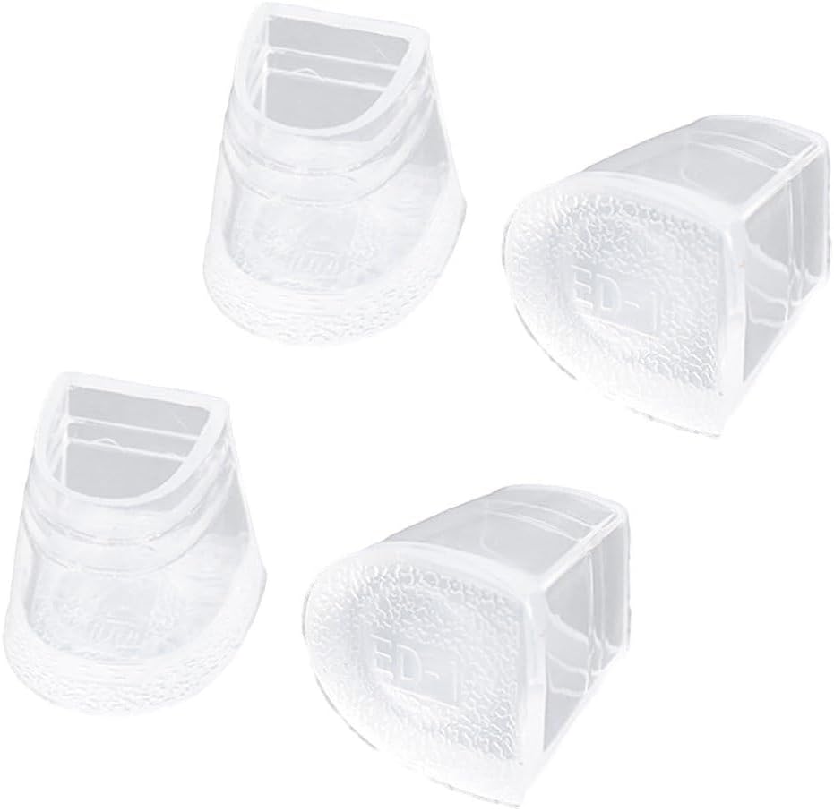 2 Pairs High Heel Covers Anti Slip Latin Stiletto Dancing Heel Covers Anti Noise High Heel Protector Replacement Tips Cap Protectors Covers