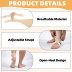 1 PCS Drop Foot Brace, Adjustable Ankle Brace, Foot Brace For Injured Foot, Ankle Foot Orthosis With Support, Comfortable And Breathable Ankle Support, Foot Supports For Walking(Right)