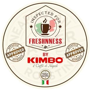 Kimbo Espresso Napoli Ground Coffee | Dark Roast | 10/13 Intensity | Intense Aroma & Long Lasting Flavor | 8.8 oz Cans - Pack of 4