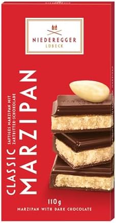 Niederegger Marzipan panel Classic Dark Chocolate (2 x 110g)