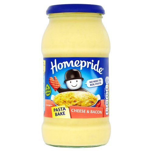 Homepride Cheese & Bacon Pasta Bake Sauce 500g