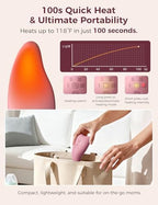 Momcozy A1Pro Lactation Massager, Deep Vibration & Rapid Heating for Clog Relief & Efficient Pumping, Breastfeeding Essentials with Memory Function & Fast Charging, for Postpartum Mom