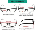 Eyekepper Classic Reading Glasses for Men 5 Pack Spring Hinges Readers