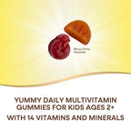 Nature’s Way Alive! Kids Zero Sugar Gummy Multivitamins, for Kids Ages 2+, Supports Bone, Eye & Immune Health*, No Sugar Alcohols, Plant-Based Sweeteners, Berry-Citrus Flavored, 60 Gummies