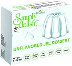 Simply Delish Jel Desserts, Unflavored, 0.3 Ounce (9g)
