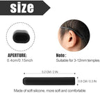 4pcs Eye Glasses Ear Cushion for Glasses Grip Anti-Slip Elastic Comfort Temple Sleeves Eyewear Retainer Tip