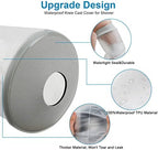 Waterproof Knee Cast Cover for Shower,Watertight Cast Bag Covers- Shower Protector for Knee Replacement Surgery, Wound, Burns Reusable