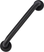 supregear Bathroom Grab Bar, 12 in Non-Slip 201 Stainless Steel Bathroom Safety Grab Bar Oil Rubbed Black Hand Rail for Bathtub Toilet Kitchen Bedroom Shower, Concealed Screw Wall Mounted