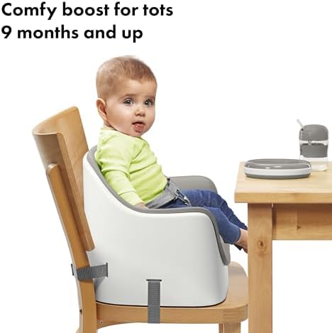 OXO Tot Nest Booster Seat with Removable Cushion - Gray