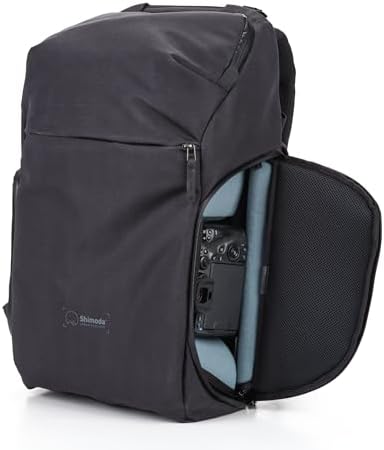 Shimoda Urban Explore 30, Maximum Capacity Everyday Outdoor Photography Travel Backpack, Carry-On Compatible, 16" Laptop Sleeve, Anti-Theft Camera Access, Removable Camera Insert Included, Anthracite