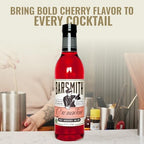 Barsmith Bar Essentials Grenadine Syrup - Sweet Cherry and Pomegranate Notes - No Artificial Flavors & Non-GMO Cocktail Mixer - Ideal for Shirley Temple, Mocktails and Cocktails - 12.7oz (Pack of 1)