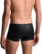 Mens Imitation Leather Underwear Sexs Boxer Briefs S-2XL