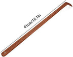 Tomorotec 100% Natural Wood Back Massager, Therapeutic Bamboo Back Scratchers, Body Relaxation Massager Set for Itching Relief (16 inch)