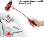 ZJchao Massager Hammer, Manual Back Massagers Silicone Hammer Stick Elastic Full Body Massage Stick Body Stress Relieve Hammer Joints Muscles Stick Point Massag Tool Relaxing