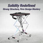 Culver Portable Lift for Electric Wheelchairs, Lightweight and Foldable Electric Chair Lift, Wheelchair Lift for Car, Motorized Wheelchair Scissor Lift, only 25Lbs, 4000N Motor Power, Lifts 110Lbs