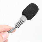 6 Packs Foam Ear Cushions Cover and 3 Pack Foam Mic Cover, 55MM Black Replacement Foams Ear Pud Earpads Sponge for Office Telephone Headsets, Two Way Radio Walkie Talkie
