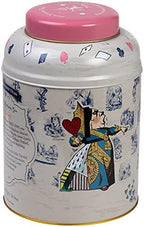 Vintage Alice in Wonderland Tea Caddy with 240 English Afternoon Teabags, Pink