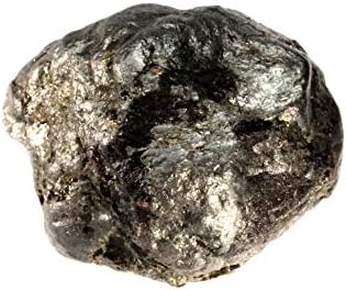 Graphite on Almandine Garnet Healing Crystal