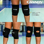 Cannon Sports Pro Volleyball Knee Pads – Thick Padded Sponge for Extra Support – Breathable Anti-slip Collision Avoidance Pro Knee Pads – Volleyball, Wrestling, Working & More