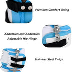 SFKLYU Child Hip Abduction Brace Children's Hip Stabiliser Support Brace Hinged Hip Abduction Orthosis Hip Abduction Orthosis for Patients with Hip Dysplasia,A,M