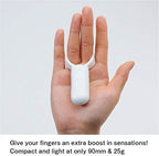 TENGA TSV-002 Smart Vibe Vibrating Ring, Stimulating Rechargeable Couple's Vibrator, Pearl White