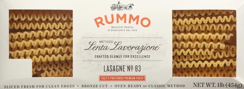 RUMMO Italian Pasta Lasagne No. 83, 16 OZ (Pack of 2)